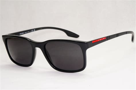 prada sunglasses with red stripe